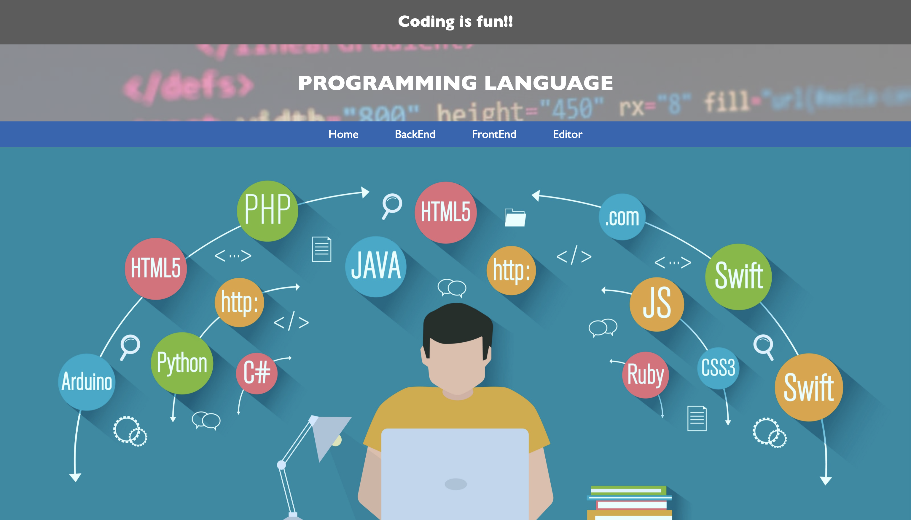 personal website